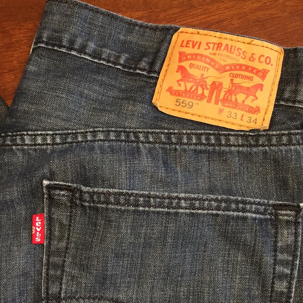 Levi Strauss Men’s Bootcut 559 Jeans