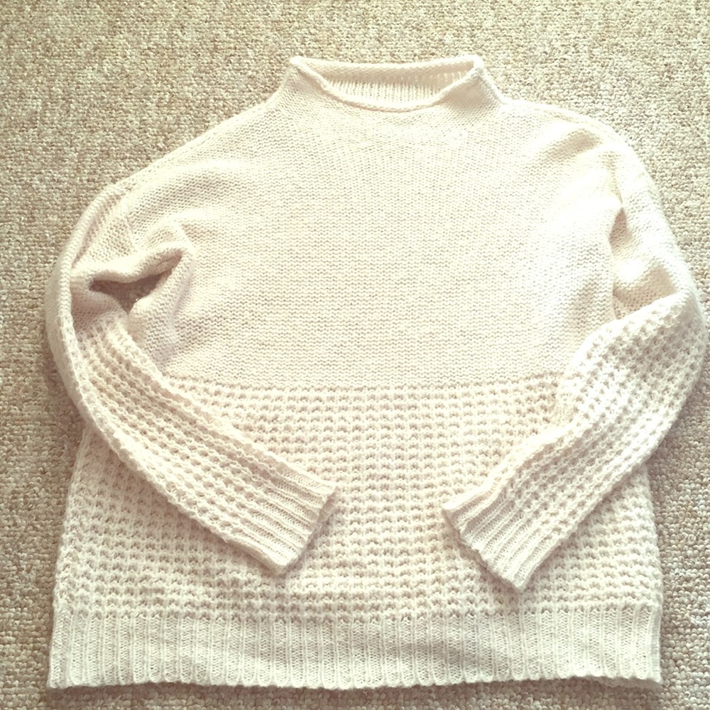 AE cream sweater