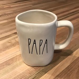 Rae Dunn Clay Papa Mug Cup Ceramic Coffee Nana
