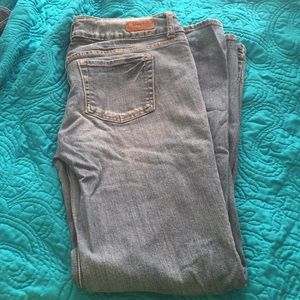 Charlotte Russe Low rise flare jeans (10R)
