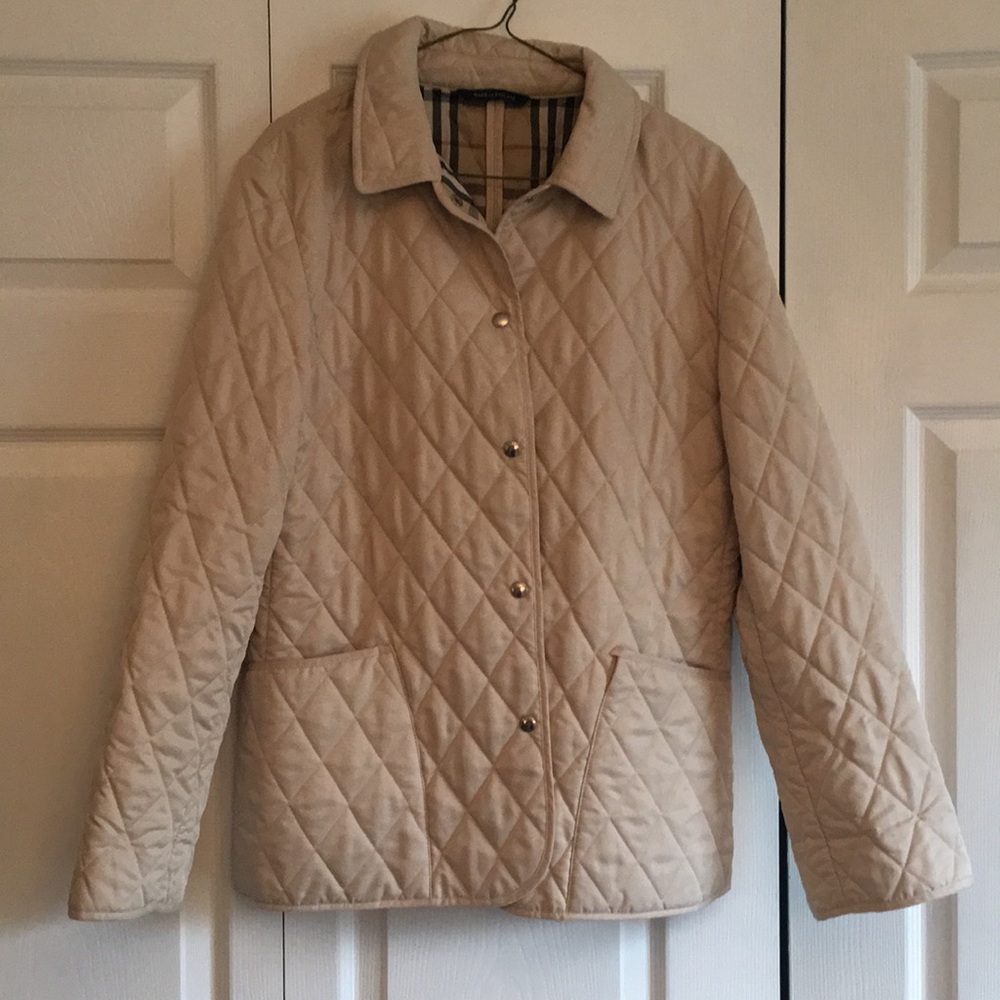 Burberry quilted coat