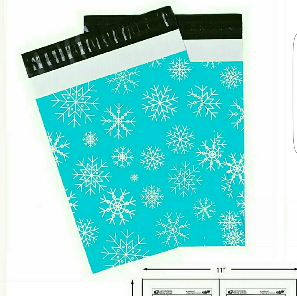 Snowflake Polymailers