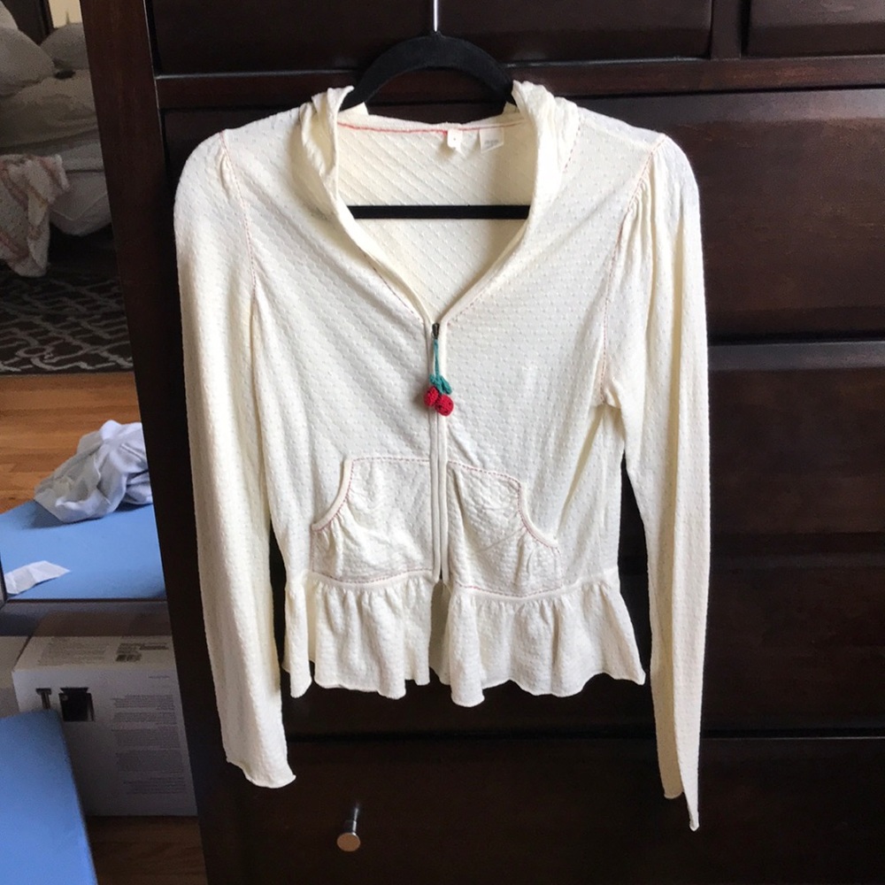 Cute Strawberries and cream hoodie.