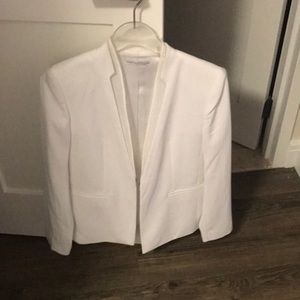 Tahari White Blazer