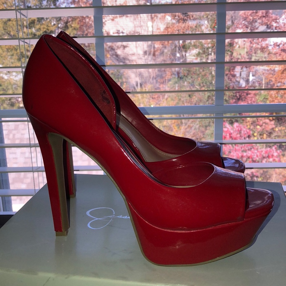 Jessica Simpson Red Heels