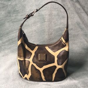 Dooney & Burke Serengeti Giraffe Shoulder Bag