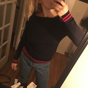 La Grand‘Voile Pullover women S red blue