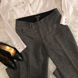Banana Republic Gray Wool Blend Crop Pants Size 6