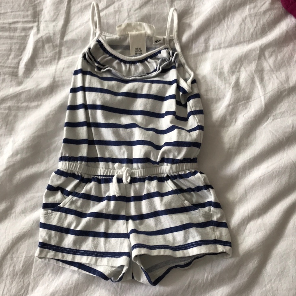 H&M summer short jumpsuit 18-24M