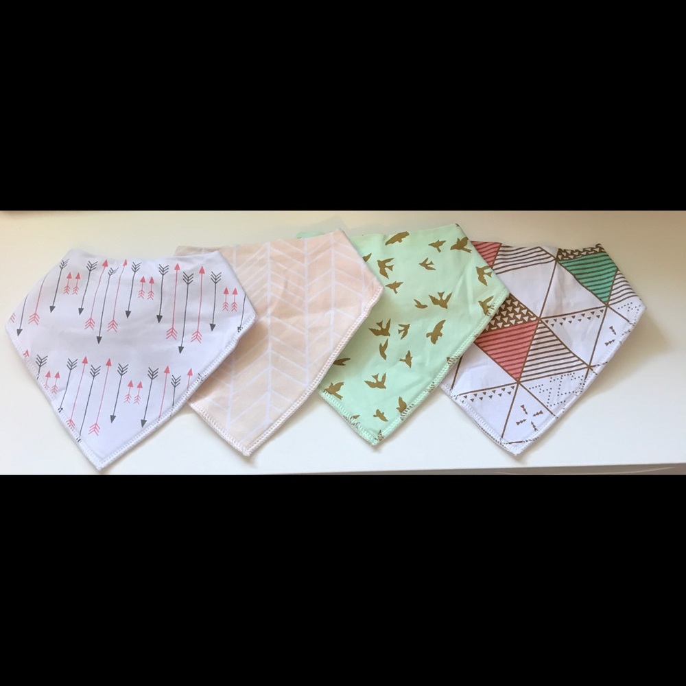 Baby Girl Bandana Bib Bundle