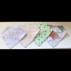 Baby Girl Bandana Bib Bundle