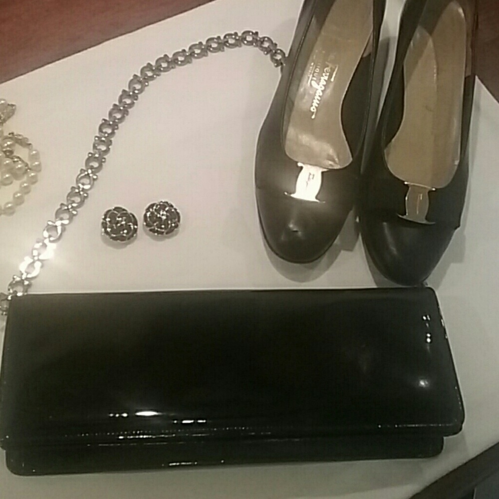 Ferragamo clutch Vintage