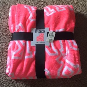 Pink blanket!