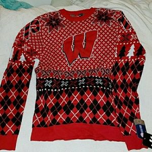 Wisconsin Badgers Christmas Sweater
