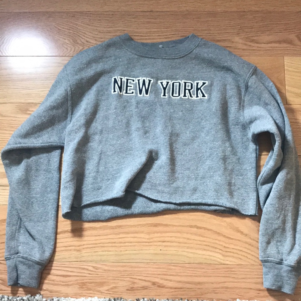 Brandy Melville cropped sweatshirt