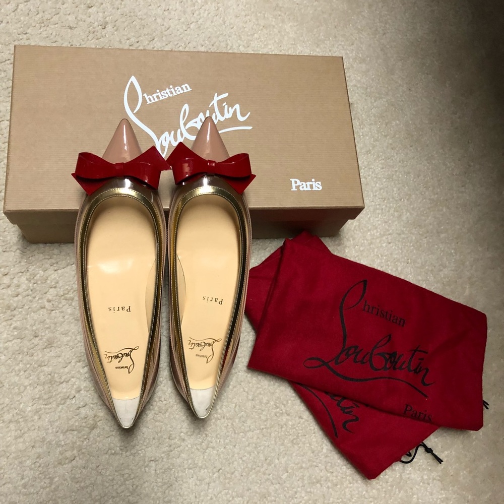 Louboutin flats