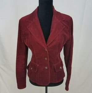 Tommy Hilfiger Red Corduroy Jacket