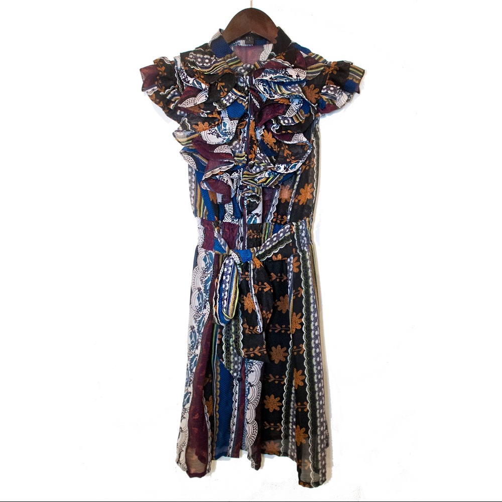 Forever 21 Print Dress Size S