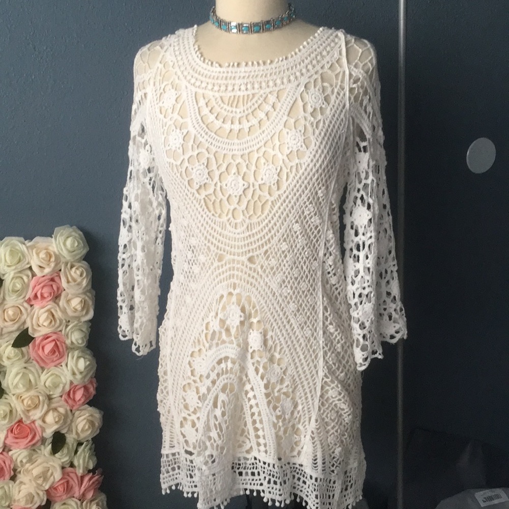 OS Crochet Cover Up