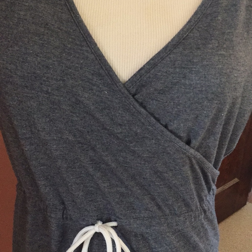 Beachy Gray Maxi Dress