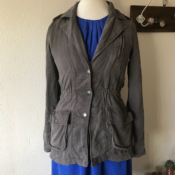 Lucky Brand Jackets & Blazers - Lucky Brand Utility Jacket/Sage/Green/Gray/Hippie