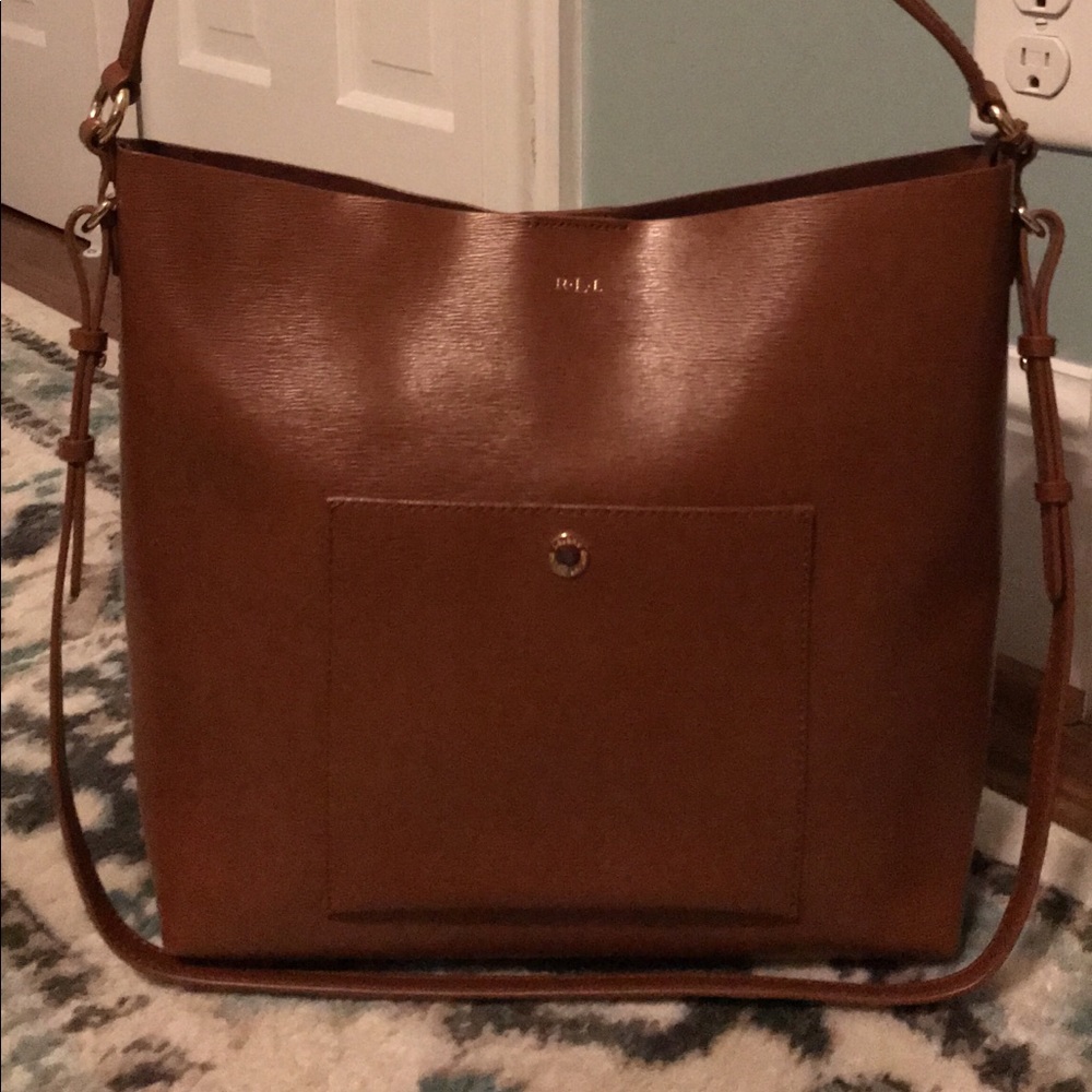 RLL Large Leather Purse