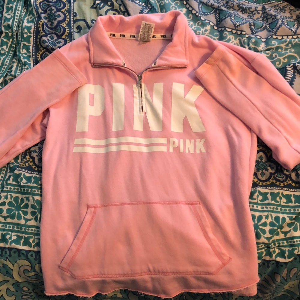 Pink vs quarter zip