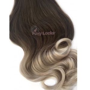 Clip In Hair Extensions Ombré Foxy Locks