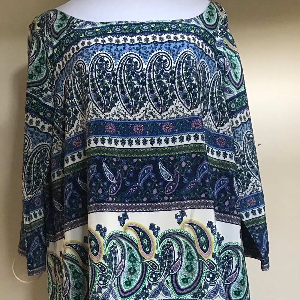 XXL Old Navy Paisley Dress