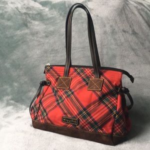 Dooney & Burke Plaid Shoulder Bag