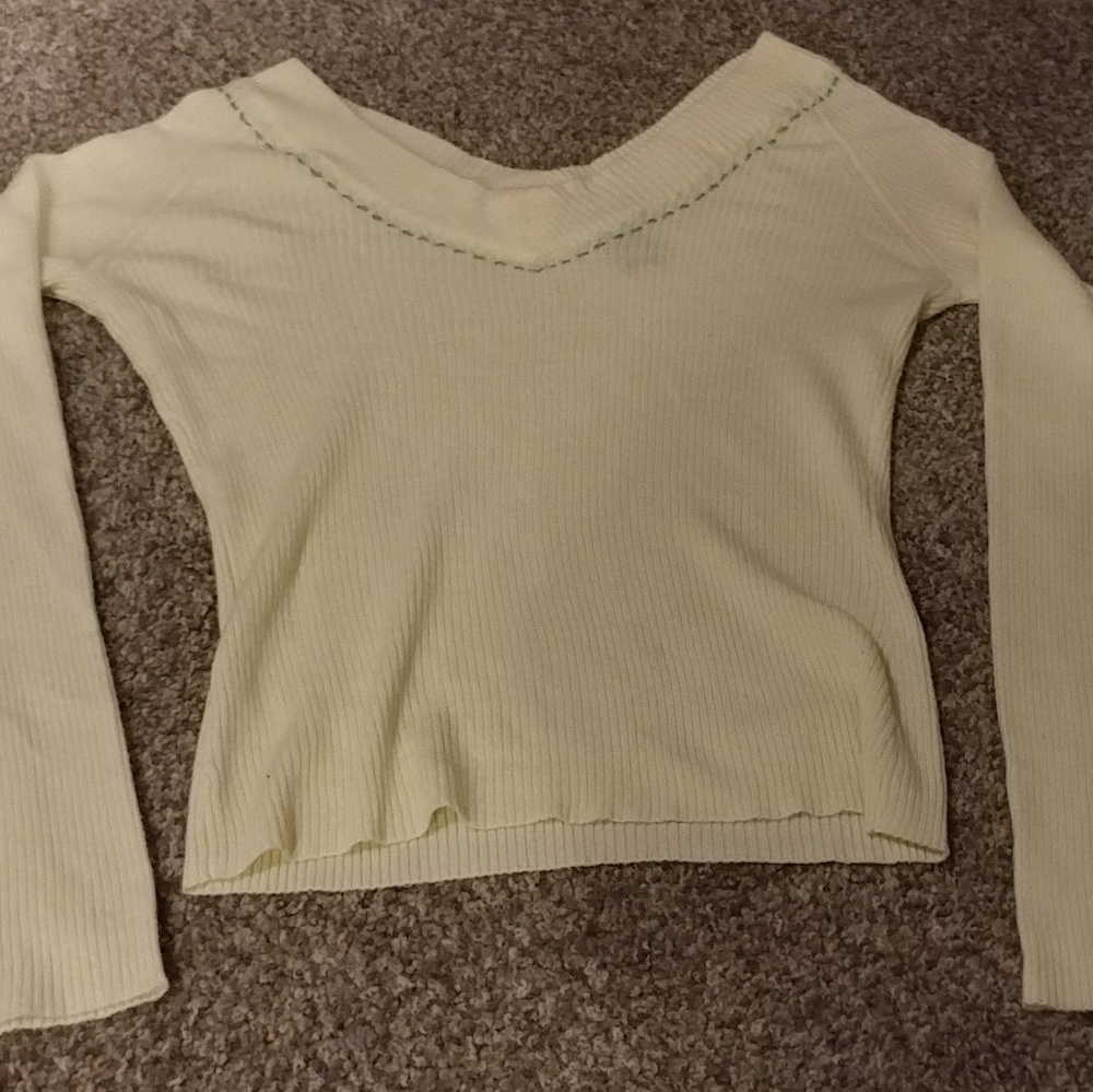 Yellow sweater
