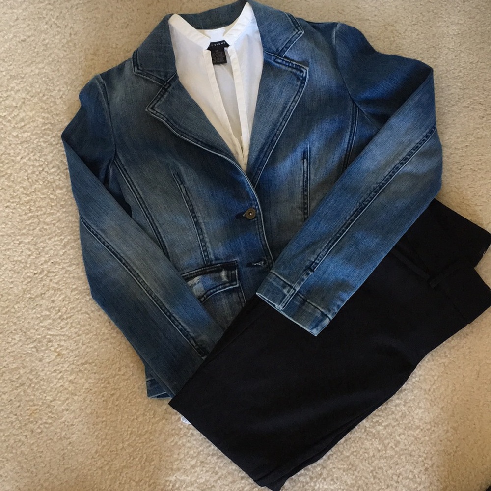 Denim Blazer by Urban Behavior