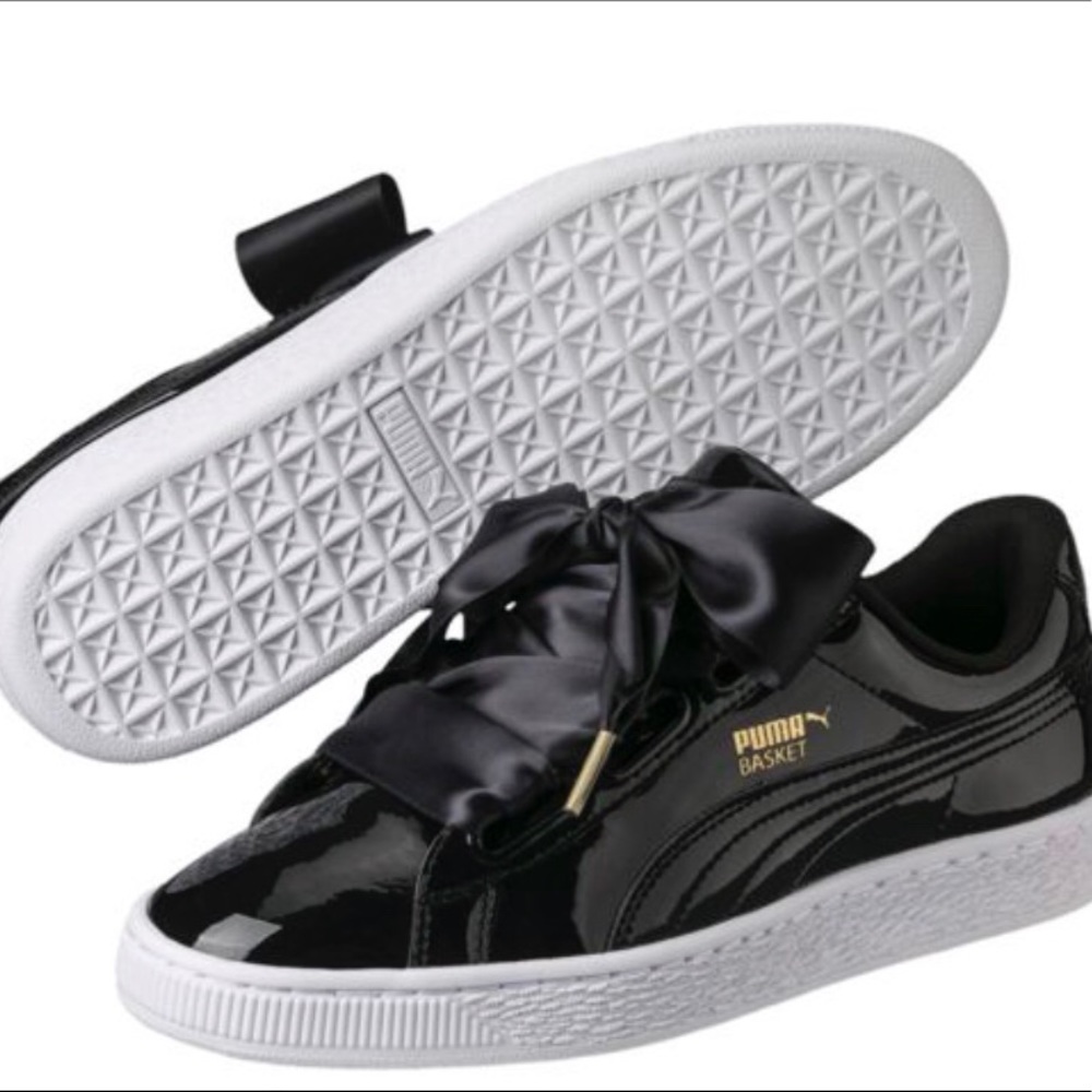 BRAND NEW BASKET HEART PATENT WOMEN'S SNEAKERS 9.5