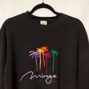 Mirage Mens Vintage 90s Large Mirage casino hotel