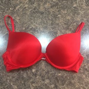 Pink by Victoria’s Secret Red Push Up Bra 36B