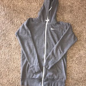 Nike zip up sweatshirt!
