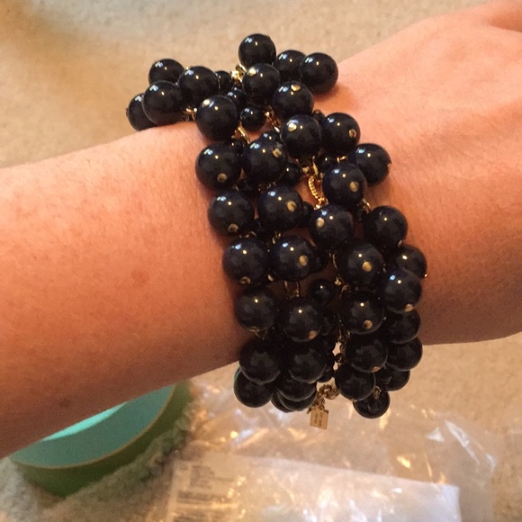 Kate Spade Sweet As Pie Cluster Bracelet navy - Picture 2 of 4