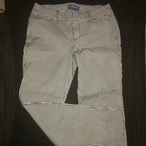 NEW Mid-rise Gingham Pixie-Ankle Pants-Old Navy