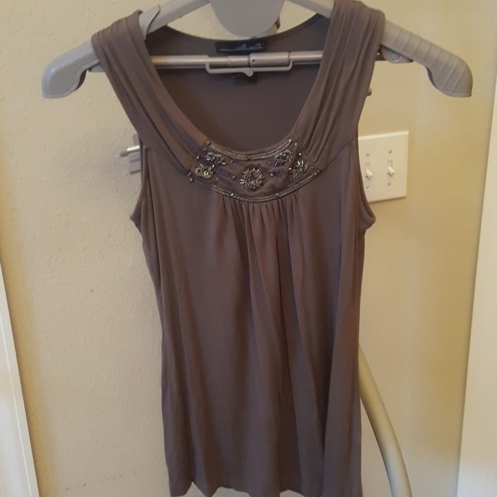 Will Smith sleeveless tank sz s, gray