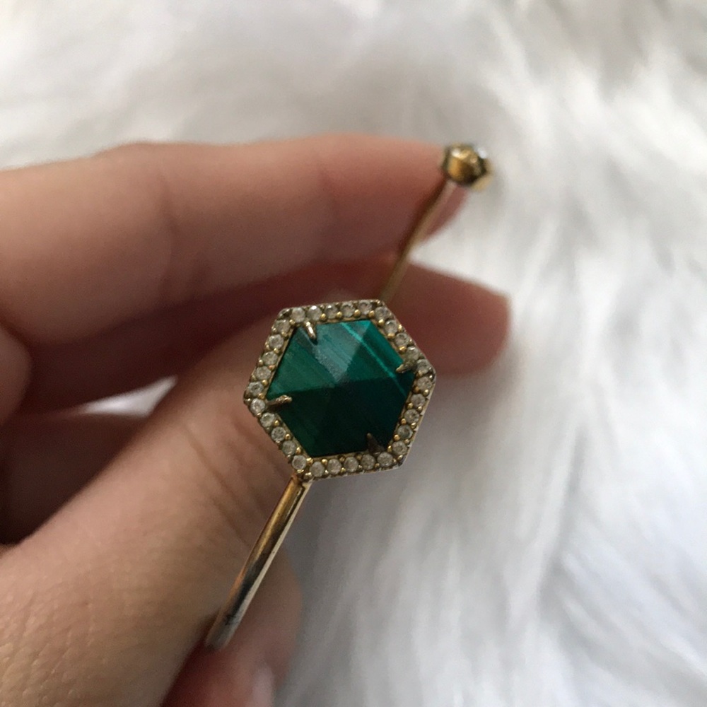 Henri Bendel Luxe Hex Cuff Bracelet