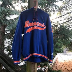 Vintage Denver Broncos starter hoodie