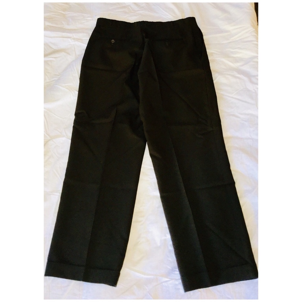 Mens 3 Button Single Breasted Solid Blazer Brown - image 6