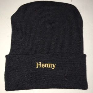 Henny black beanie