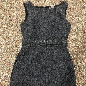 Banana Republic Tweed Belted Dress