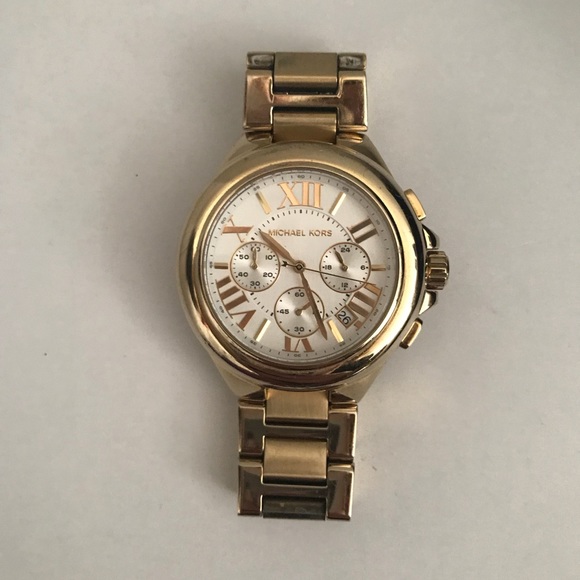 Gold Michael Kors watch