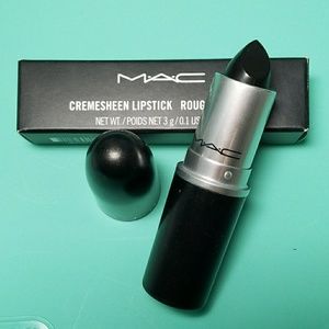 AUTHENTIC MAC Black Knight Creamsheen Lipstick