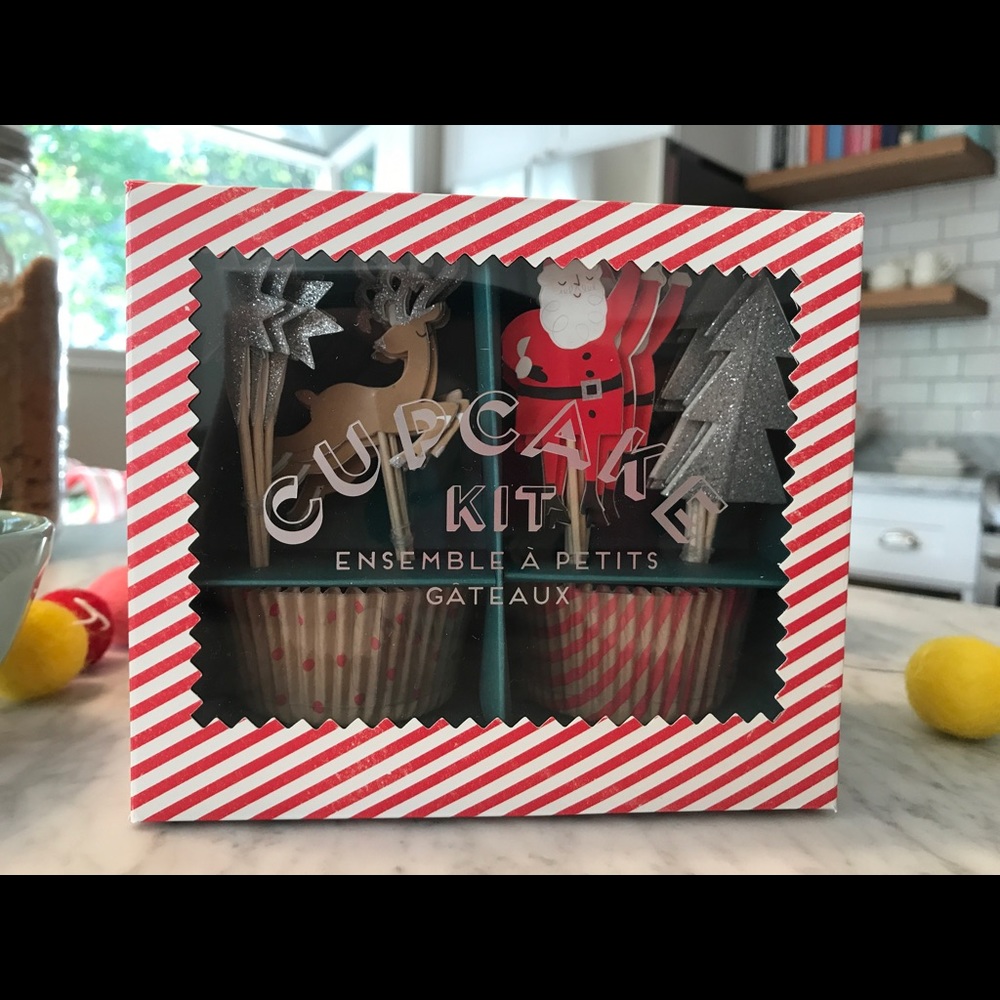 Meri Meri Jingle All the Way Christmas Cupcake Kit