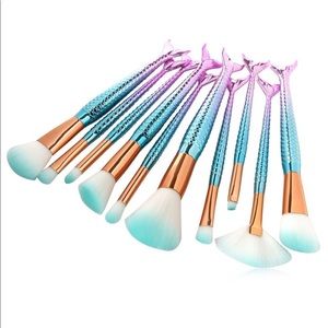 Mermaid Makeup Brush set