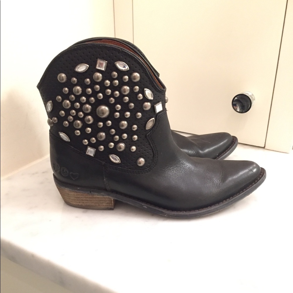 Frye Bling booties