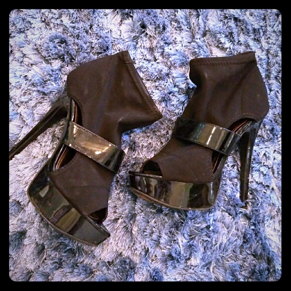 Chinese Laundry Black High Heels